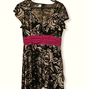 Olivia Paige Scalloped Edge Dress